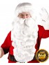 Xmas Party Super Santa Claus Wig and Beard Set Deluxe HX-003