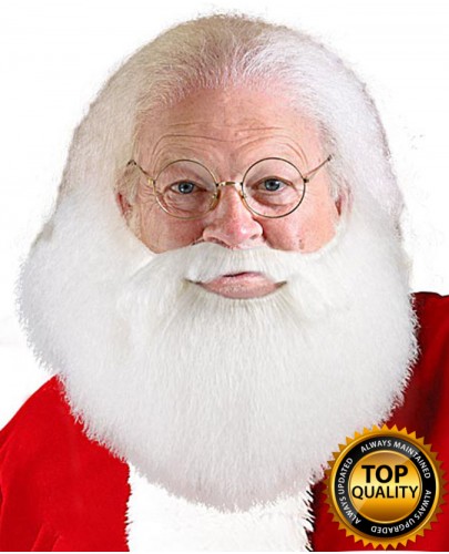 Santa Claus Beard and Moustache Set Deluxe HX-012