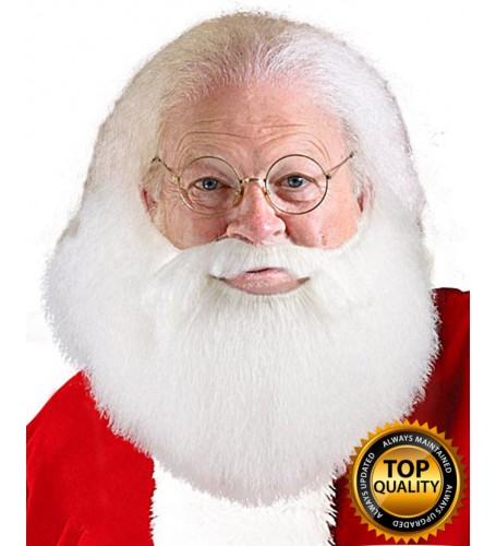Santa Claus Beard and Moustache Set Deluxe HX-012